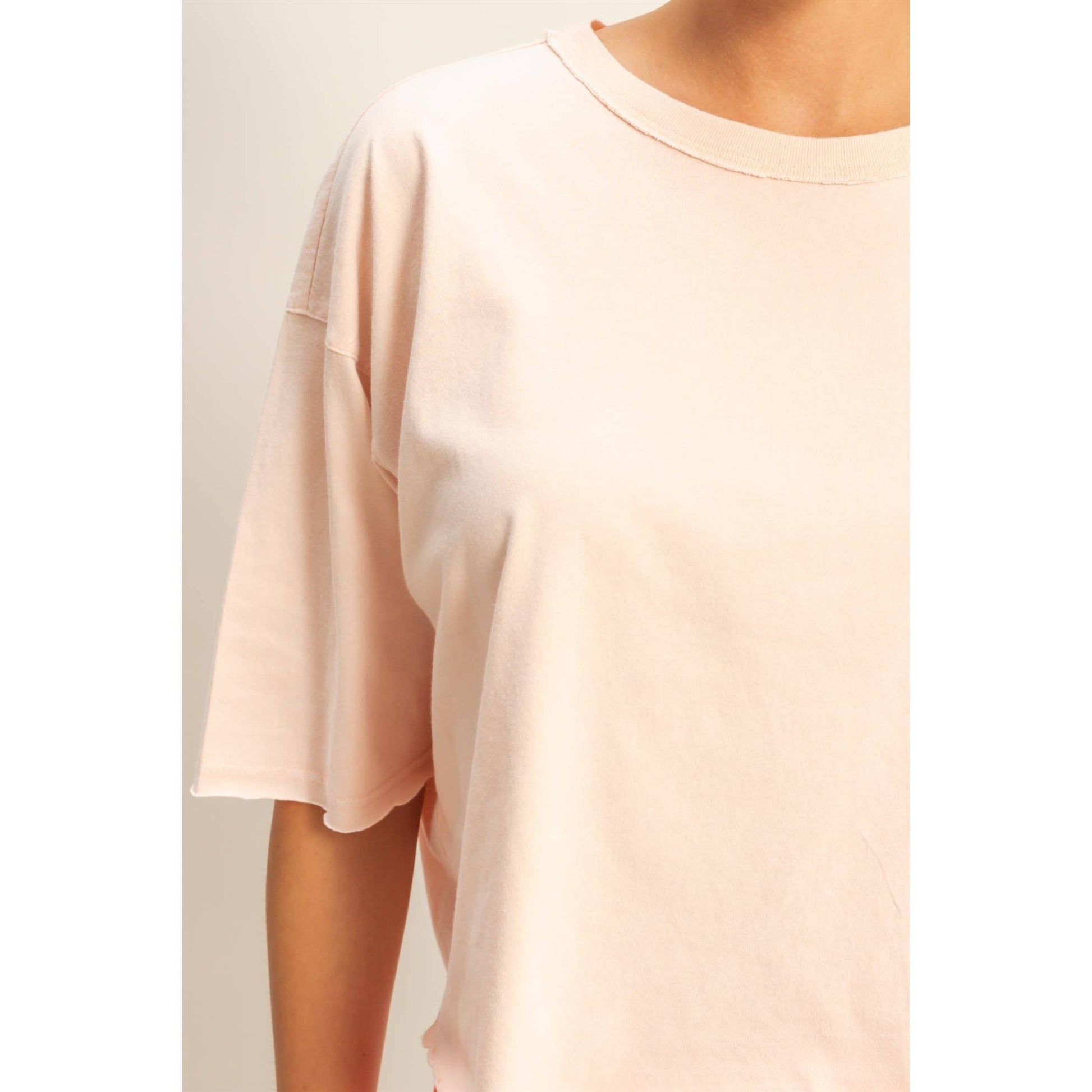 Daria Crew Neck Wide Fit Tee