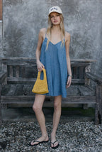 Denim Romper