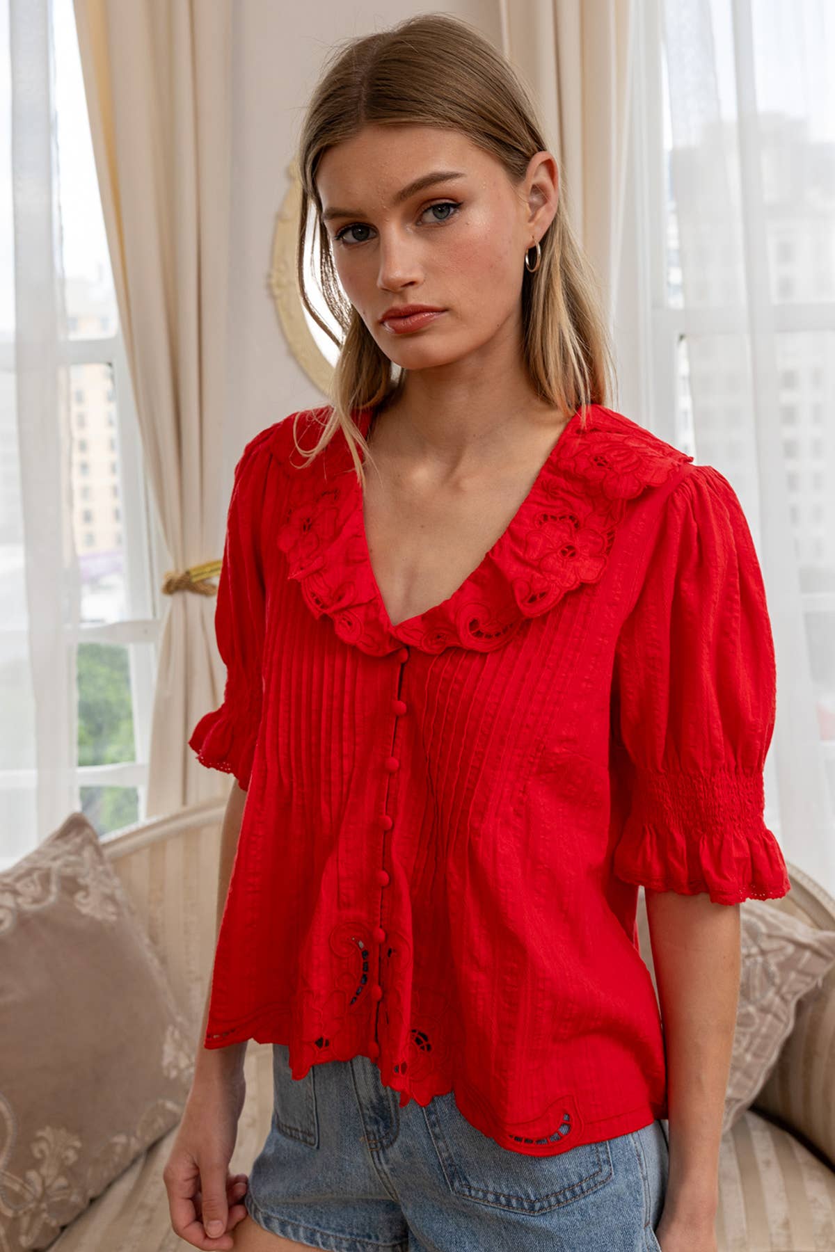 Buttercup Ruffles Top