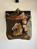 AG Cowboy Hat Horse Bag