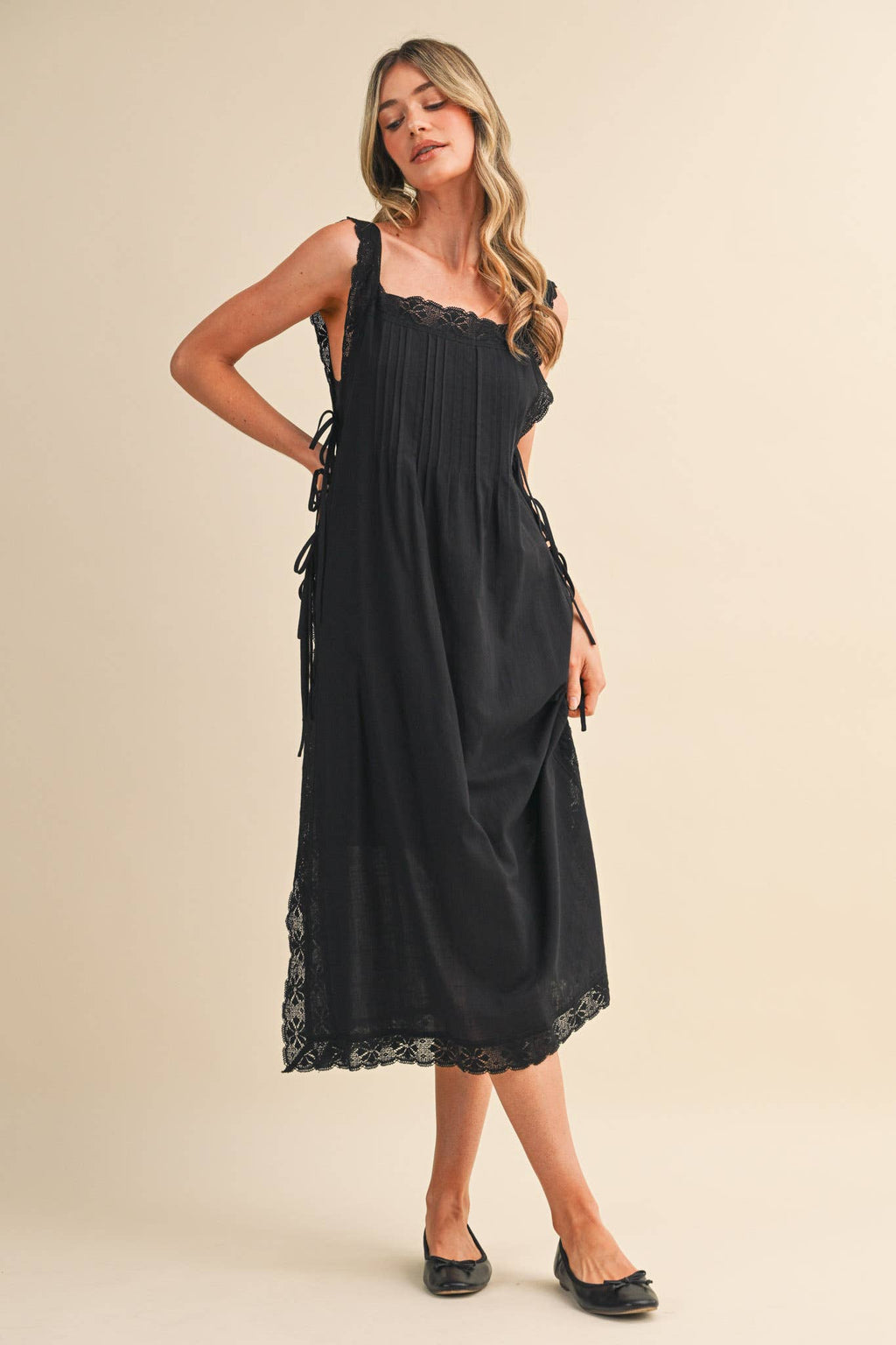 Midnight Lace Midi
