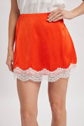 Marlowe Satin Skirt