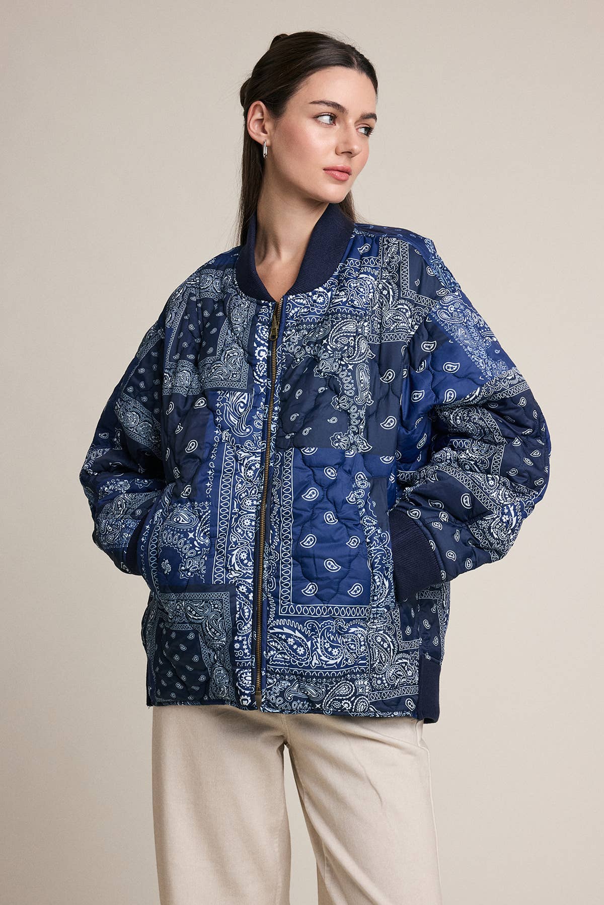 Retro Paisley Bomber (RT)