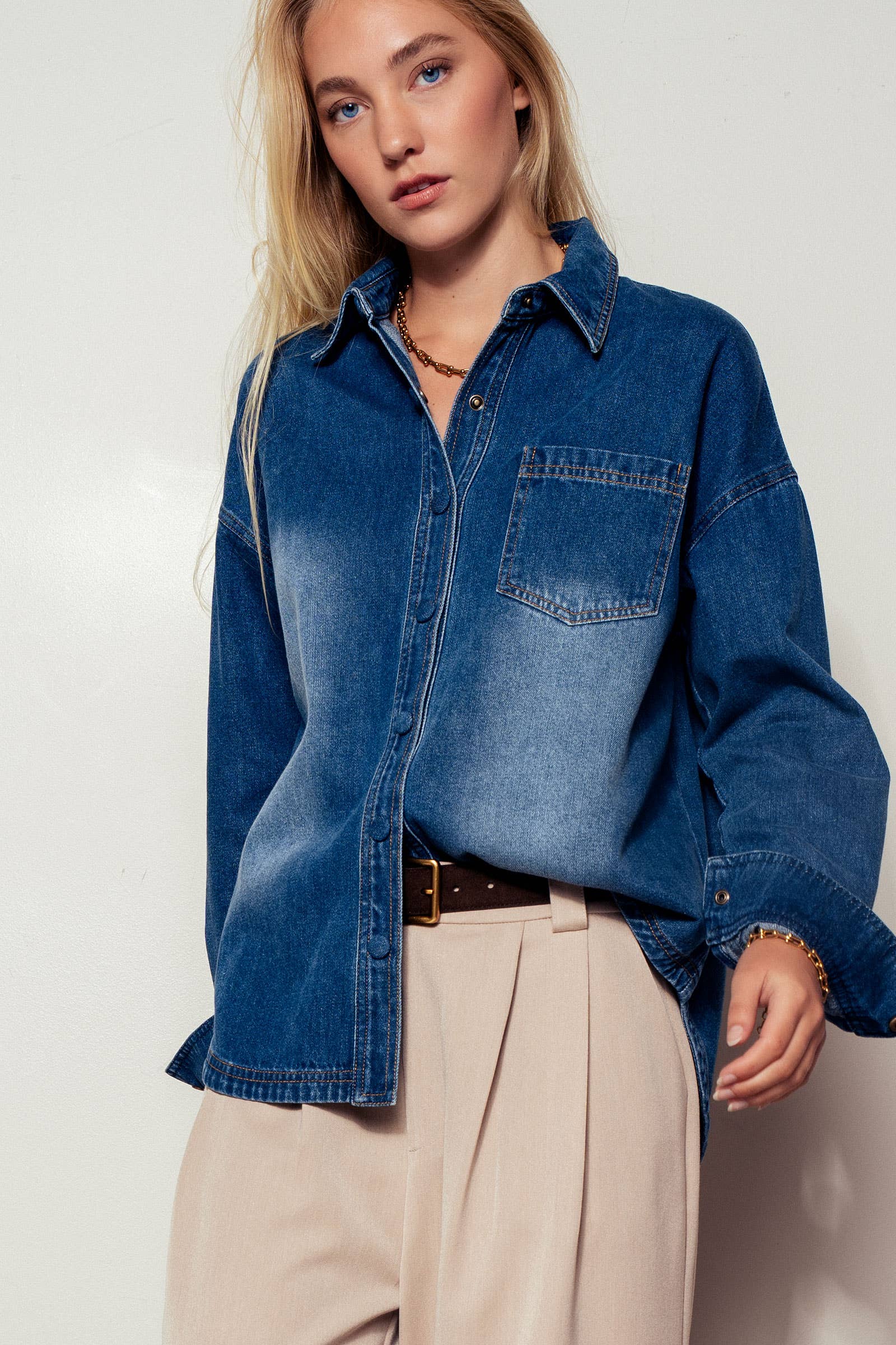 Hailey Denim Shirt
