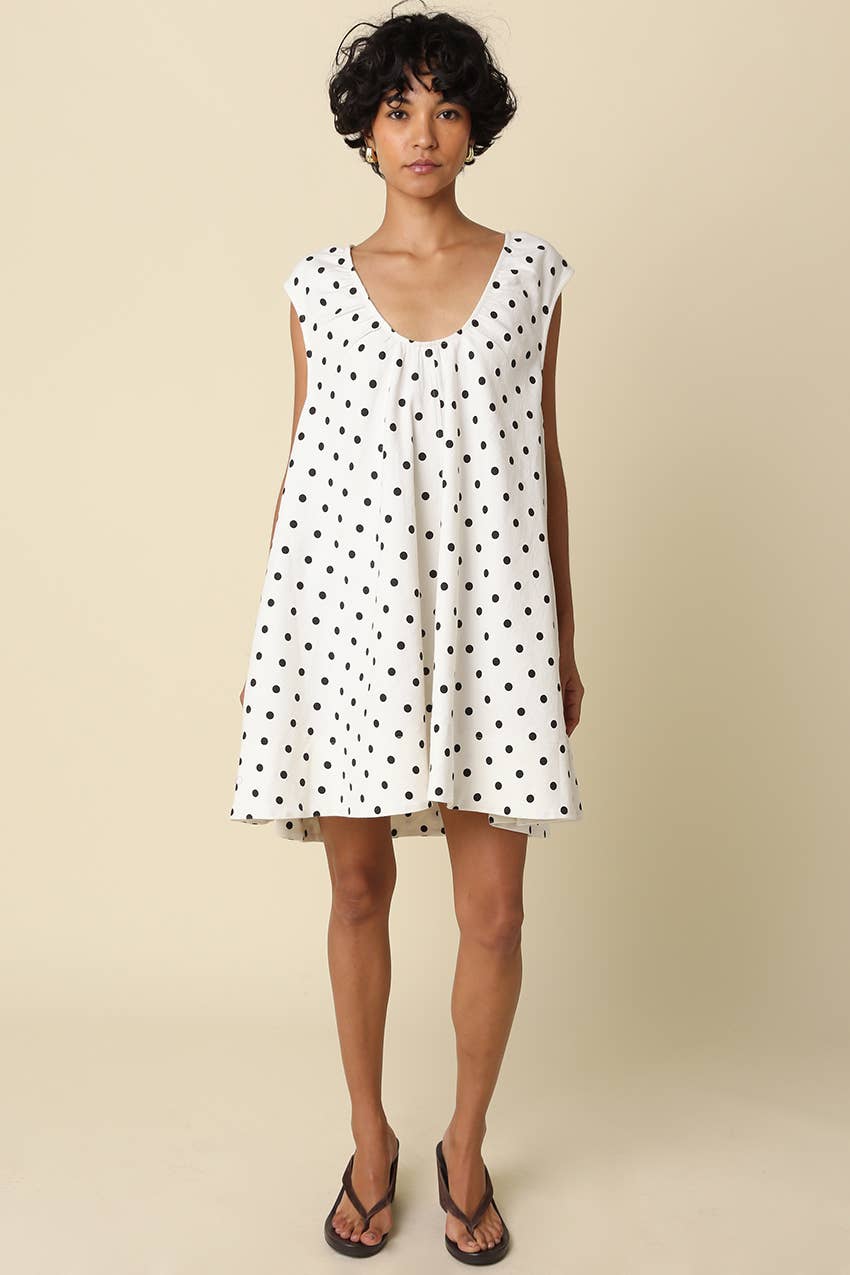 Rain Polka Dot Dress