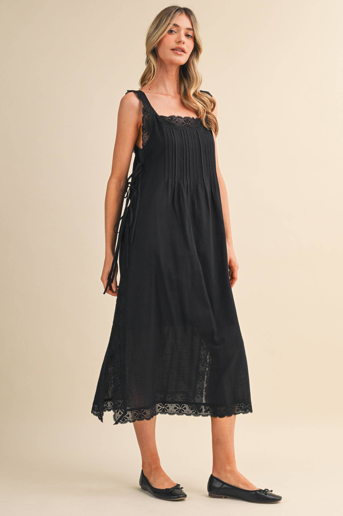 Midnight Lace Midi