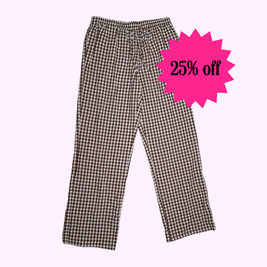 Gingham Pants