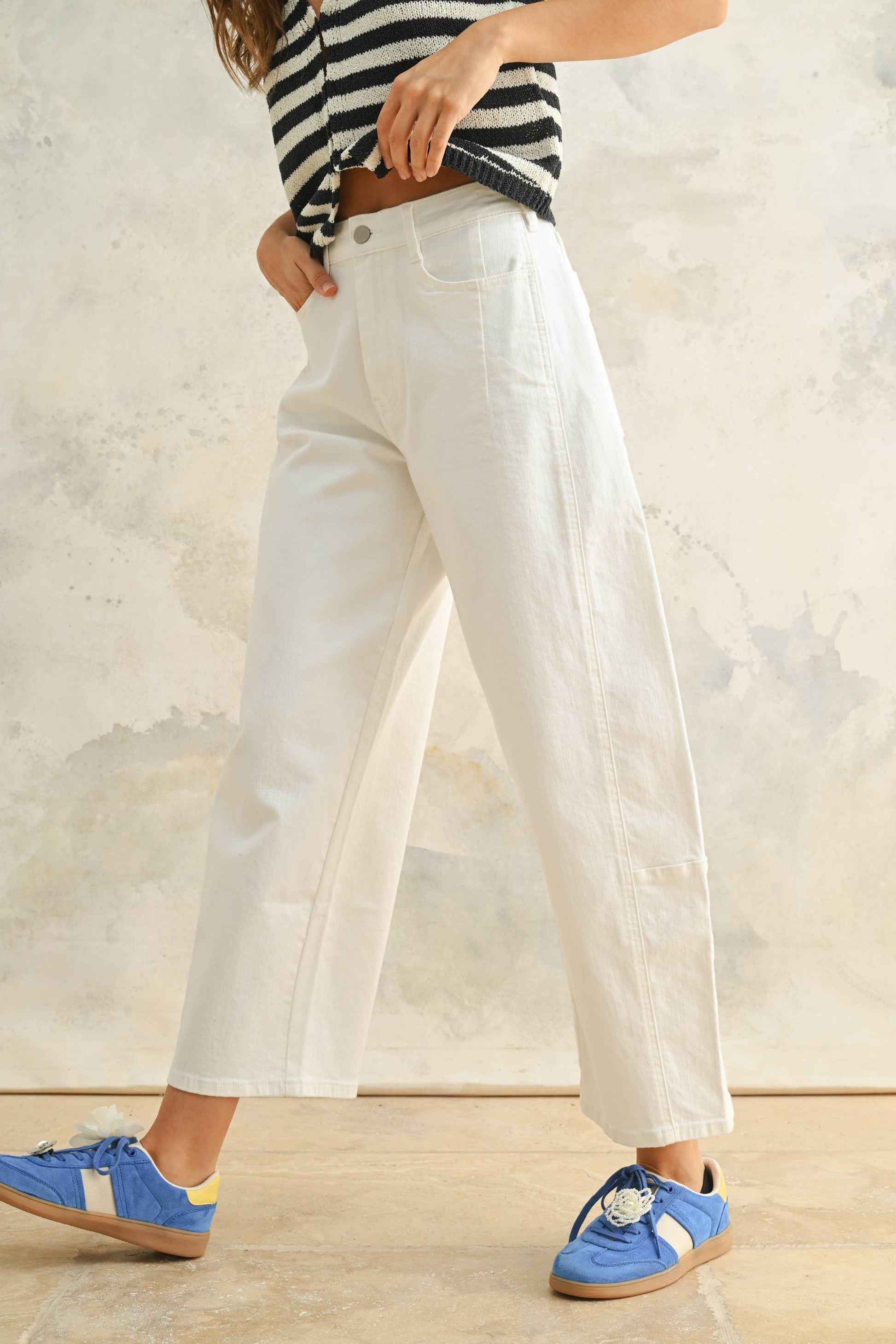 Larissa Loose Fit Denim Pants
