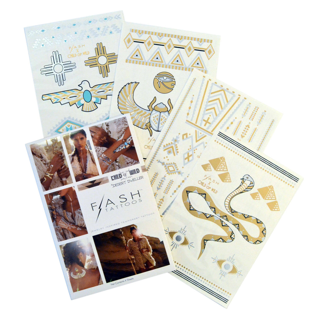 Desert Dweller Temporary Tattoo