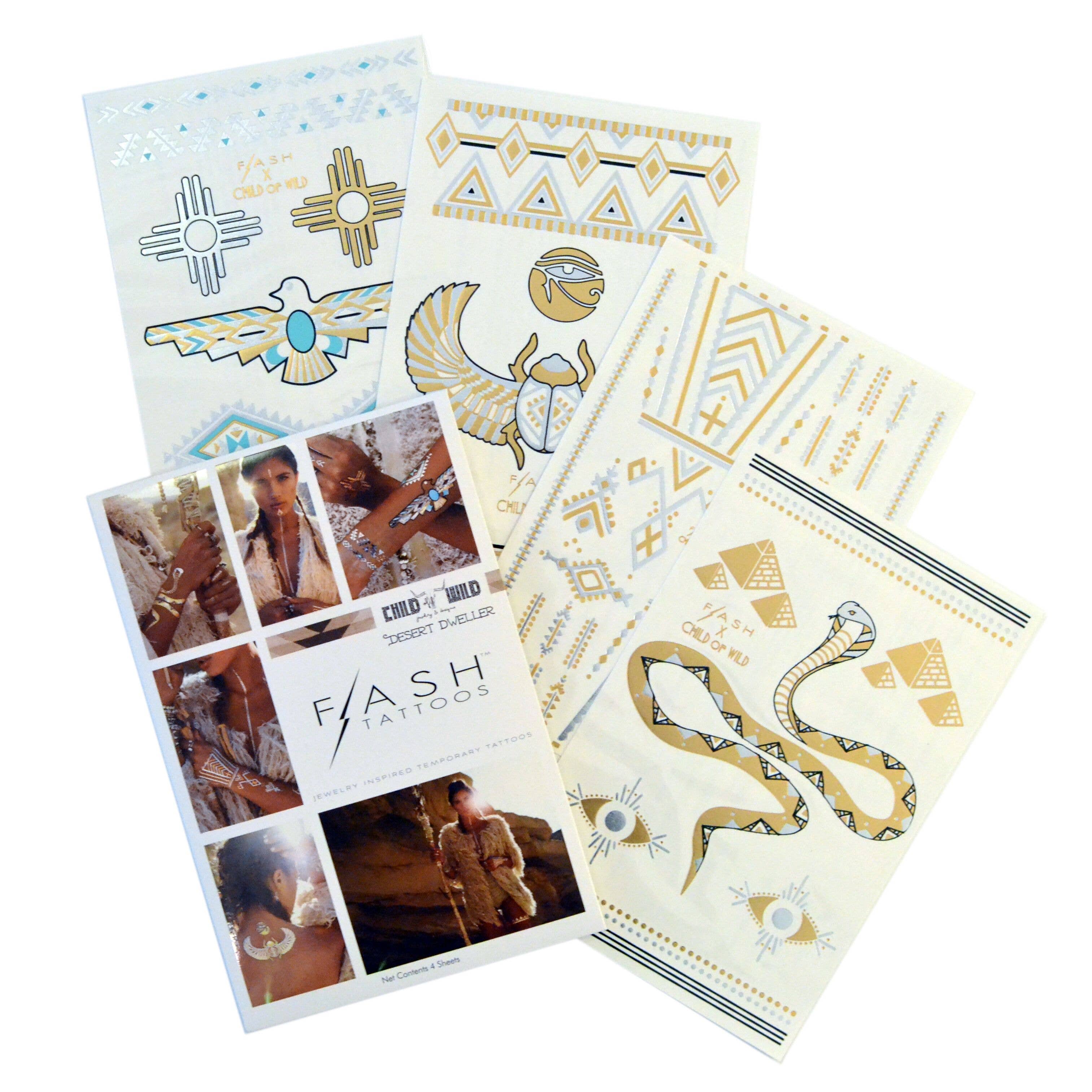 Desert Dweller Temporary Tattoo