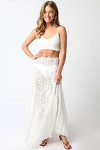 Viola Lace Maxi Skirt