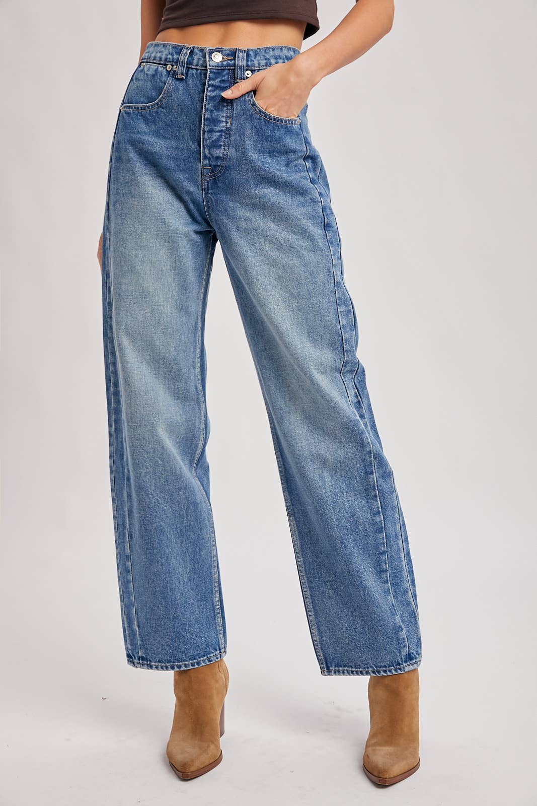 Straight Leg Jeans