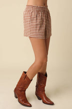 Parlour Gingham Shorts