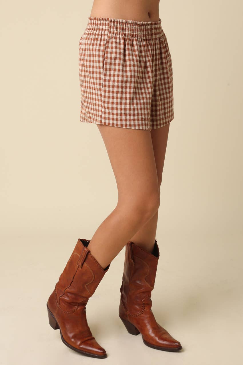 Parlour Gingham Shorts