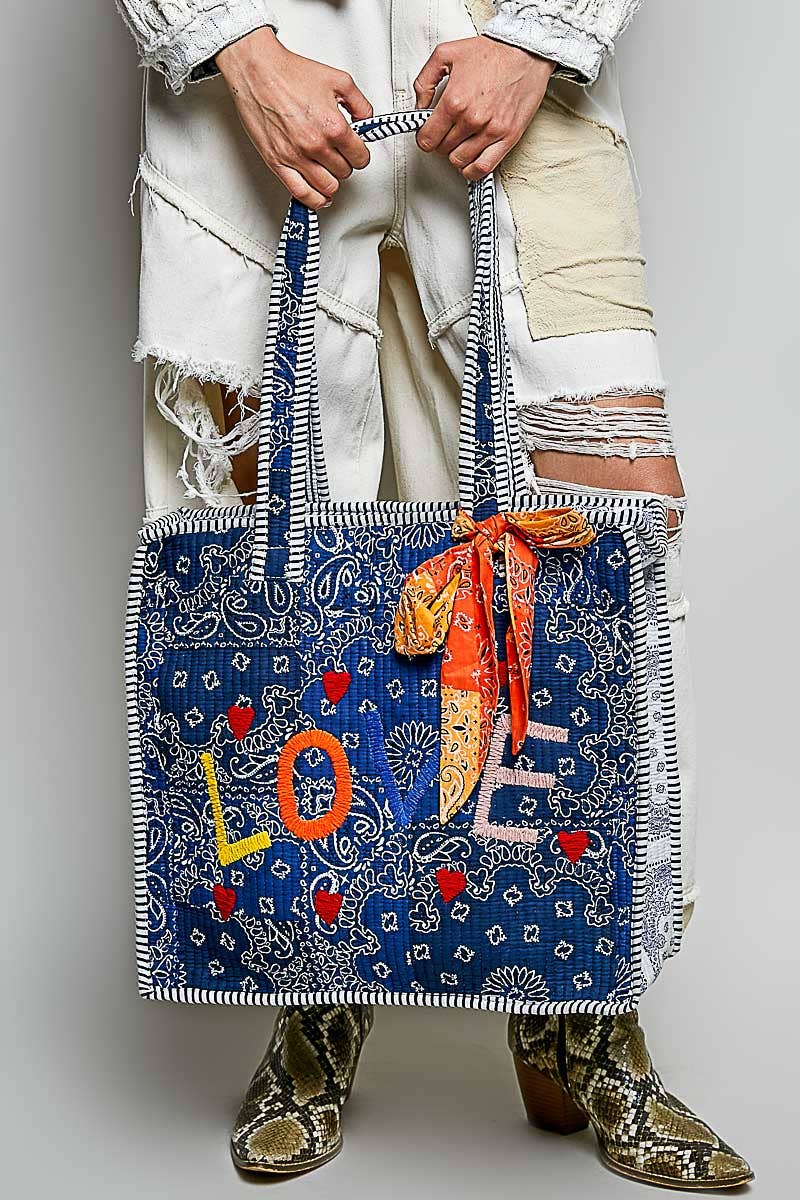 Quilted Heiress Tote