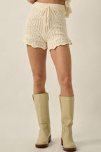 Clyde Crochet Shorts