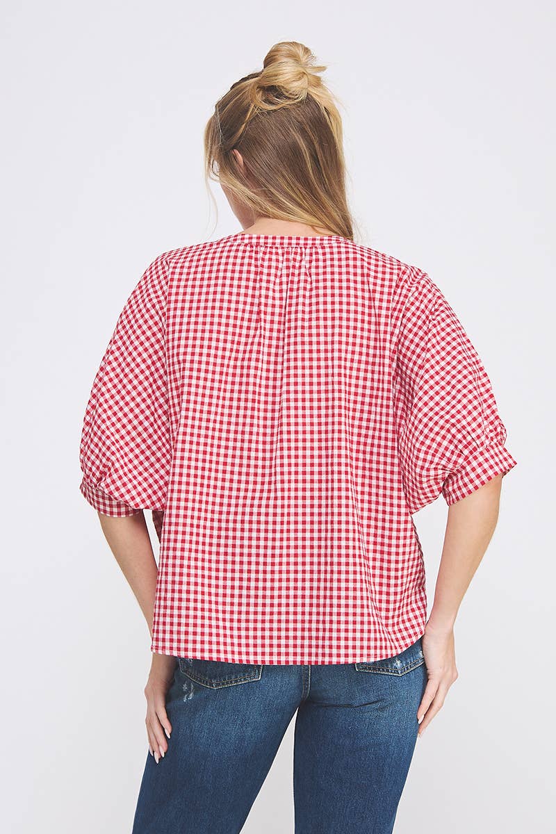 Mia Gingham Shirt