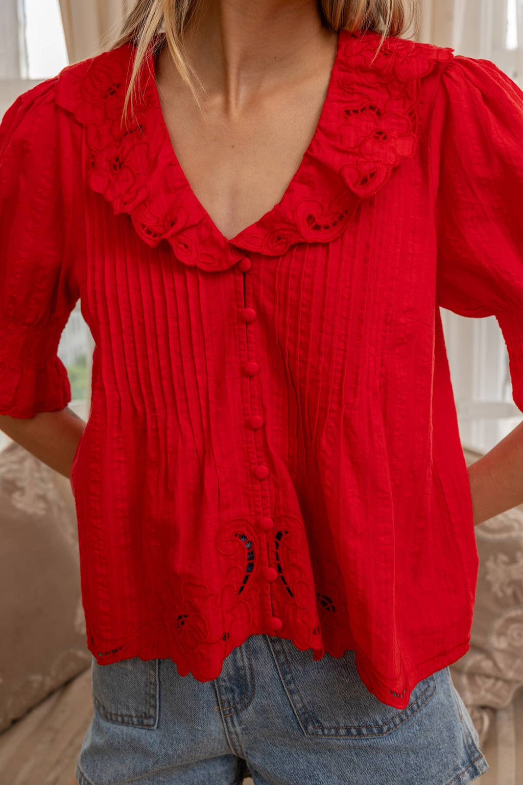 Buttercup Ruffles Top
