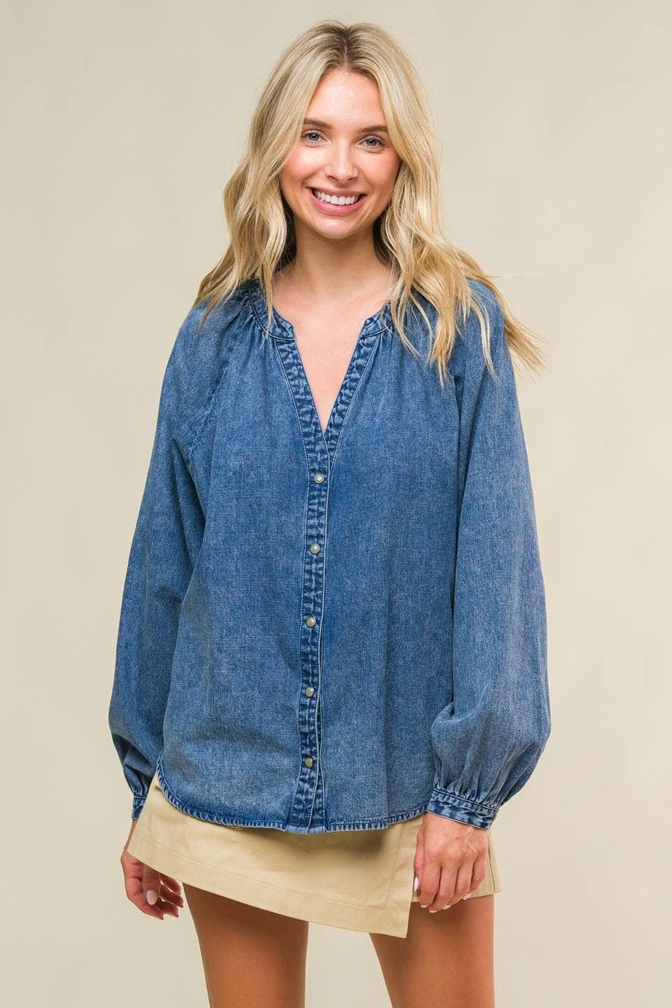 Jonny Denim Top
