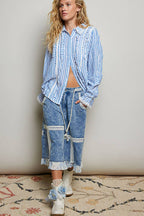 Frills & Thrills Button Down