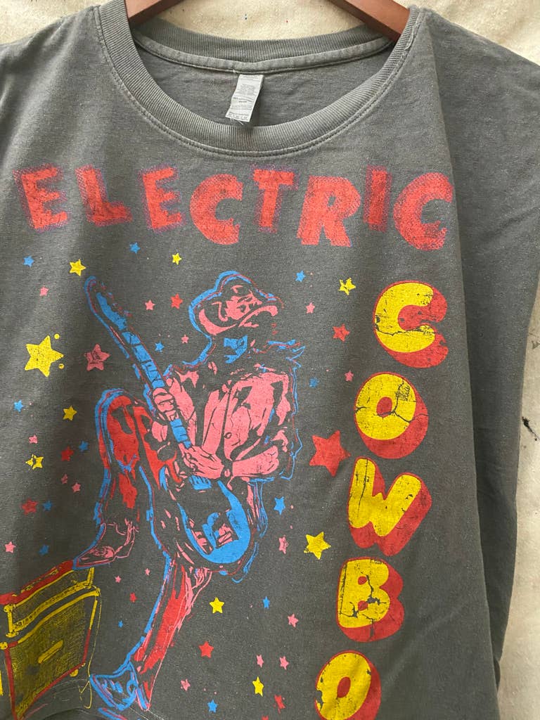 Electric Cowboy Muscle Tee