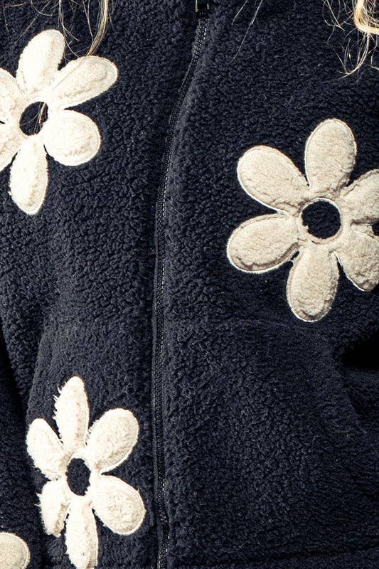 Mallory Fleece Zip Up Jacket