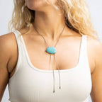 Turquoise Charm Bolo