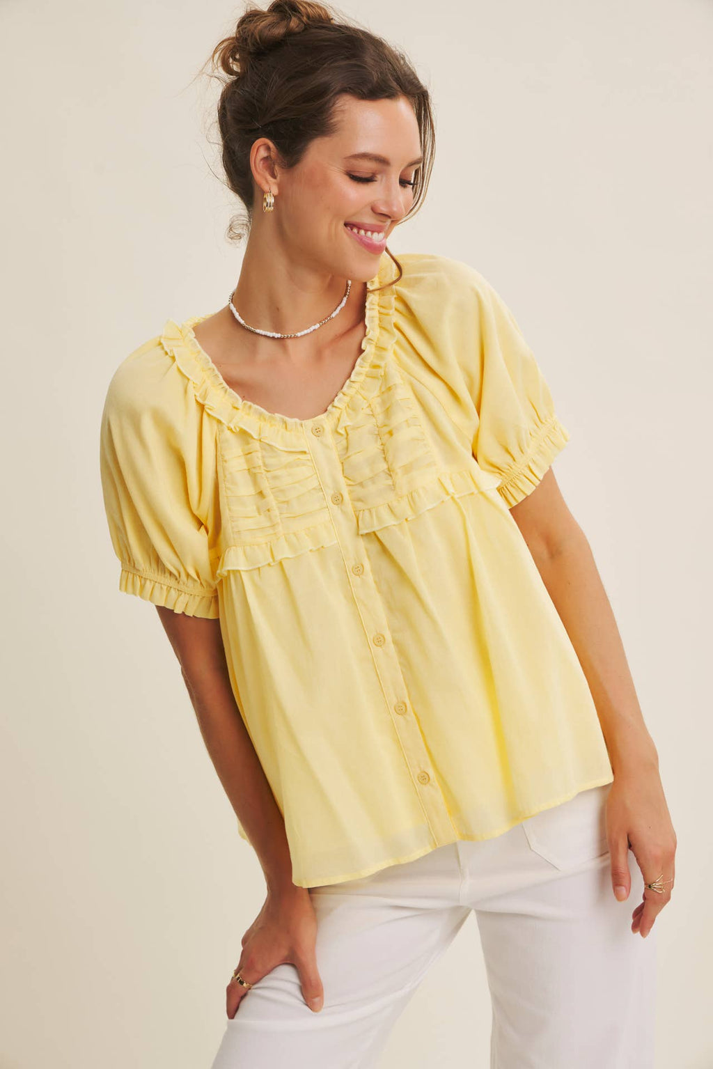 Sun's Out Ruffle Top