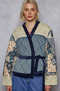 Quilted Cardigan