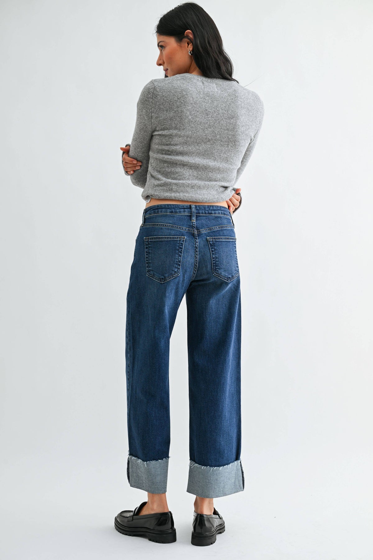 Sharp Cuffs Jeans