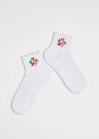 Texas Icons Ruffle Sock