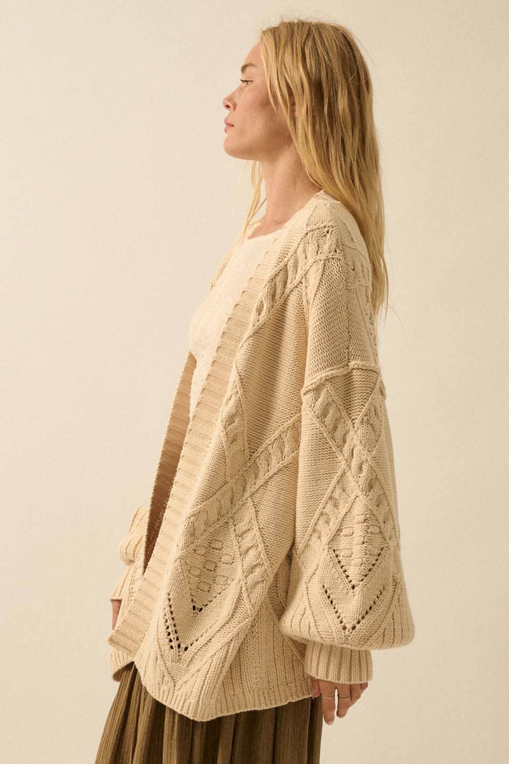 Cable Knit Cardigan