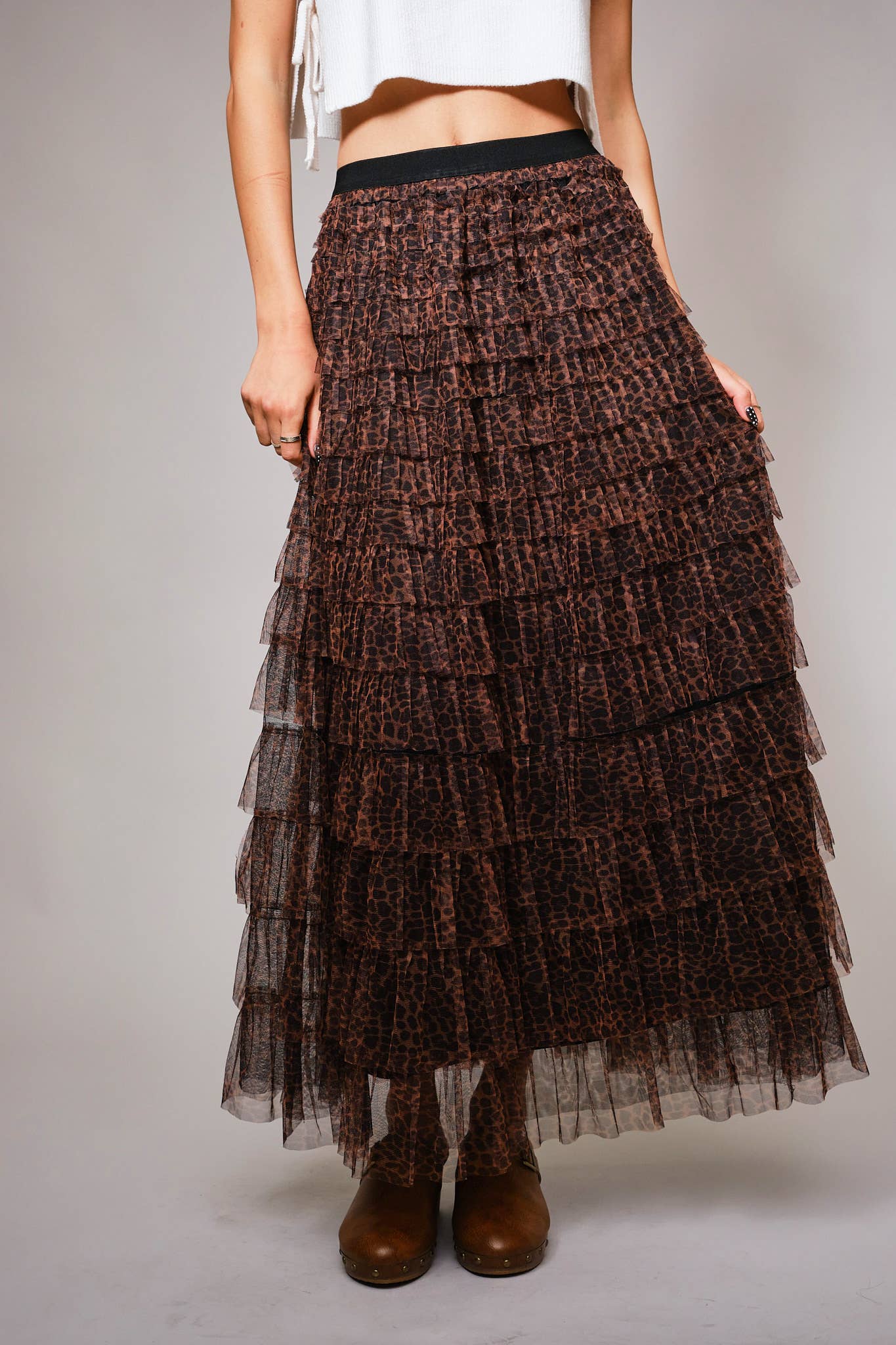 Luv Luv Ruffle Skirt