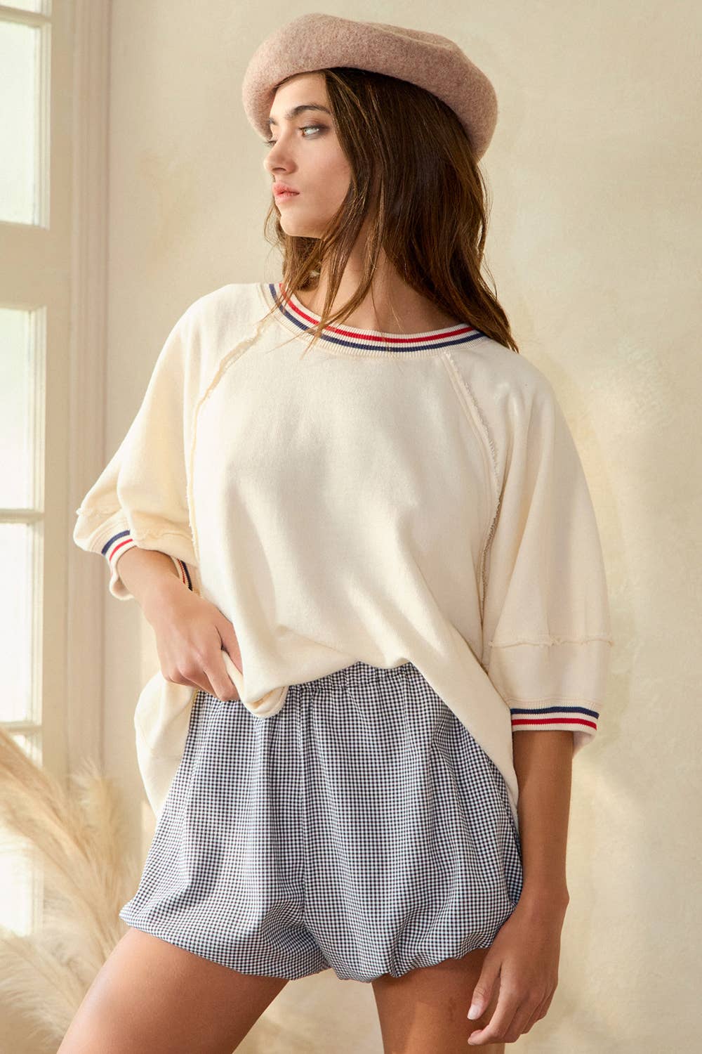 Chloe Bubble Hem Shorts