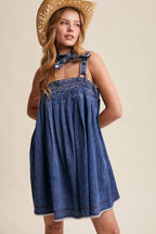 Hazy Denim Dress