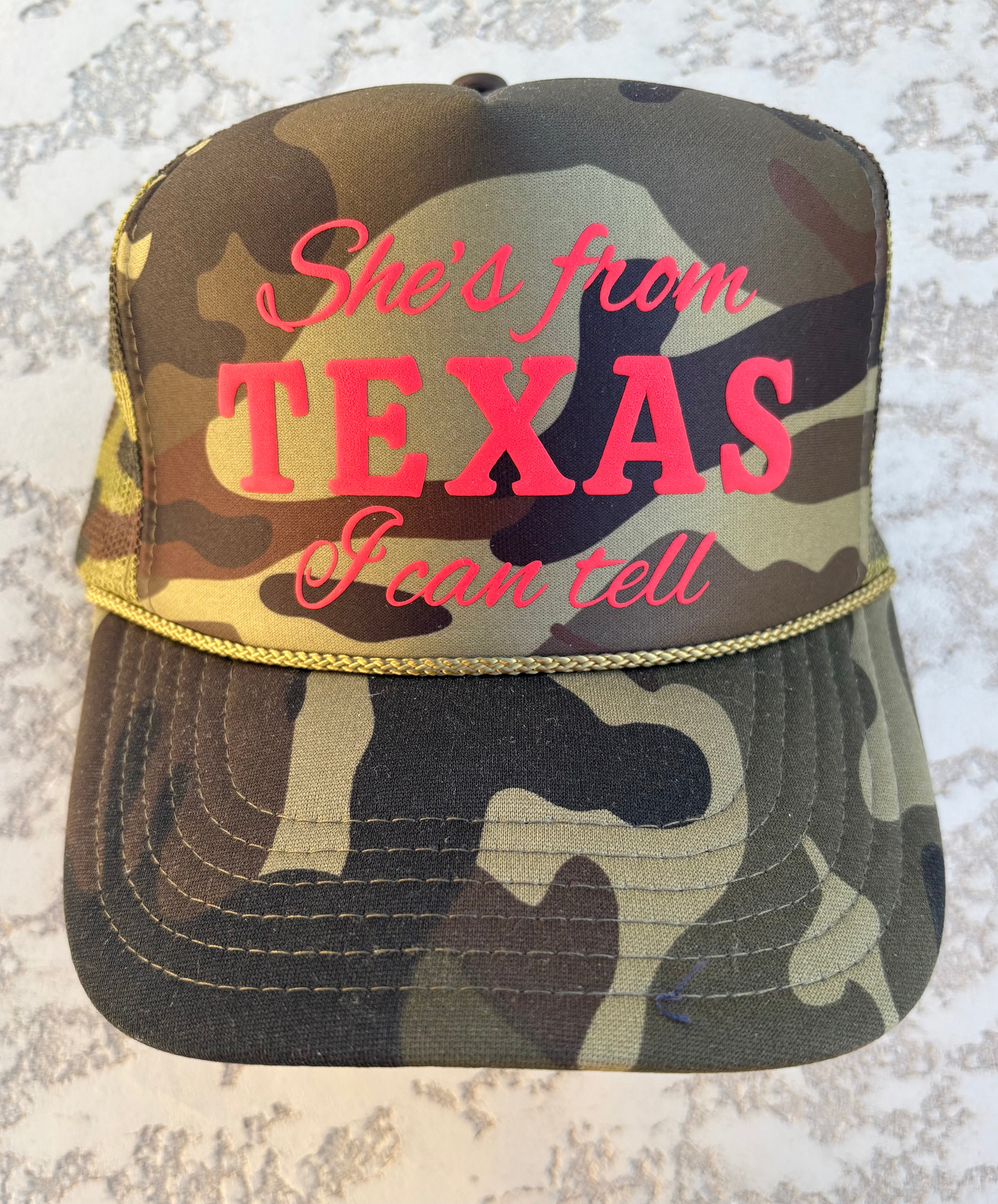 Texas I can Tell Hat