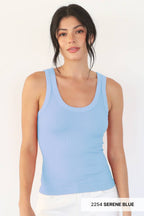 Reversible Ribbed Tank Top