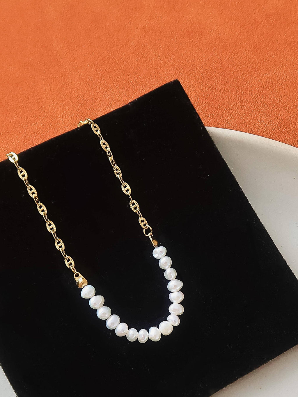 Freshwater Pearl Chain Necklace