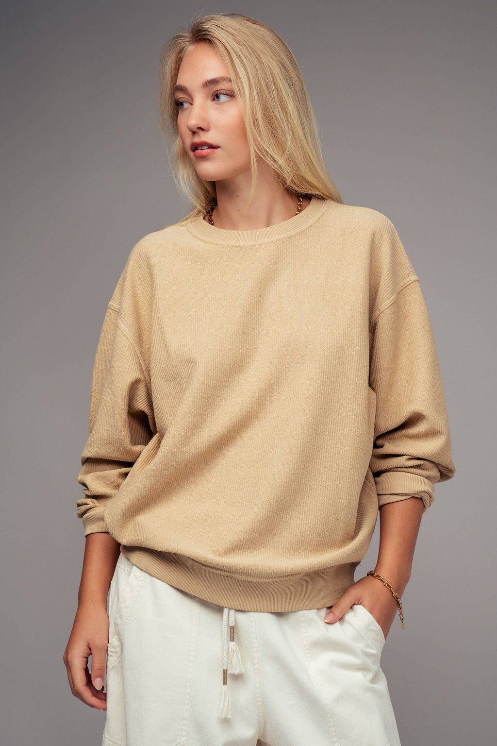 Kennedy Waffle Top
