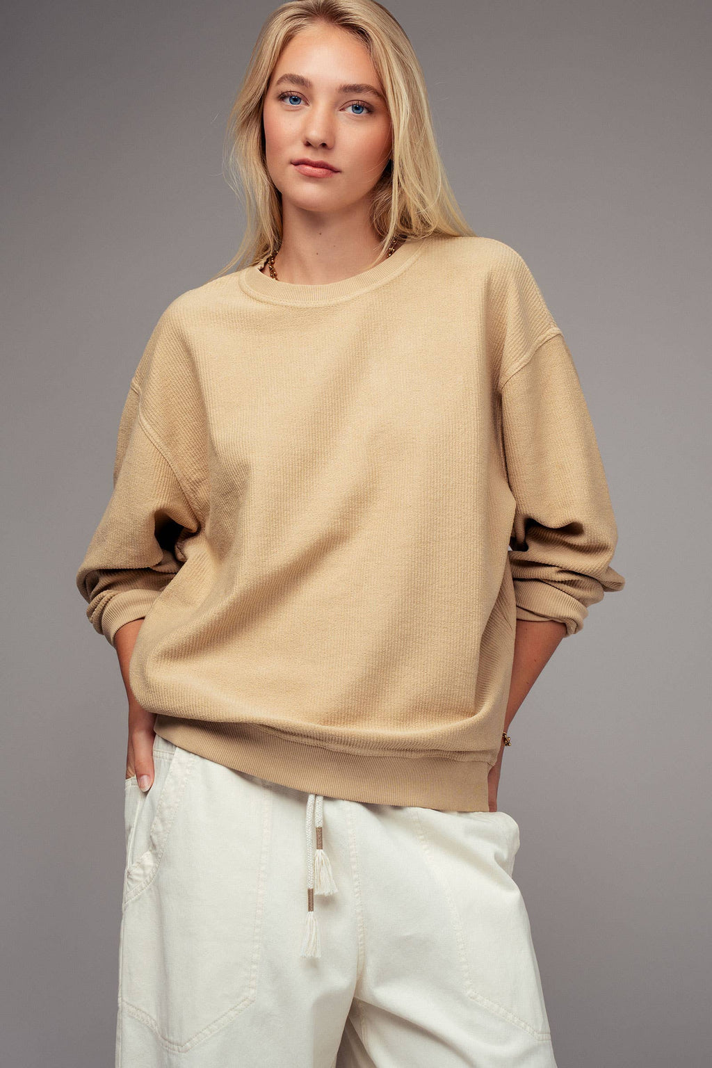 Kennedy Waffle Top