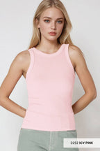Reversible Ribbed Tank Top
