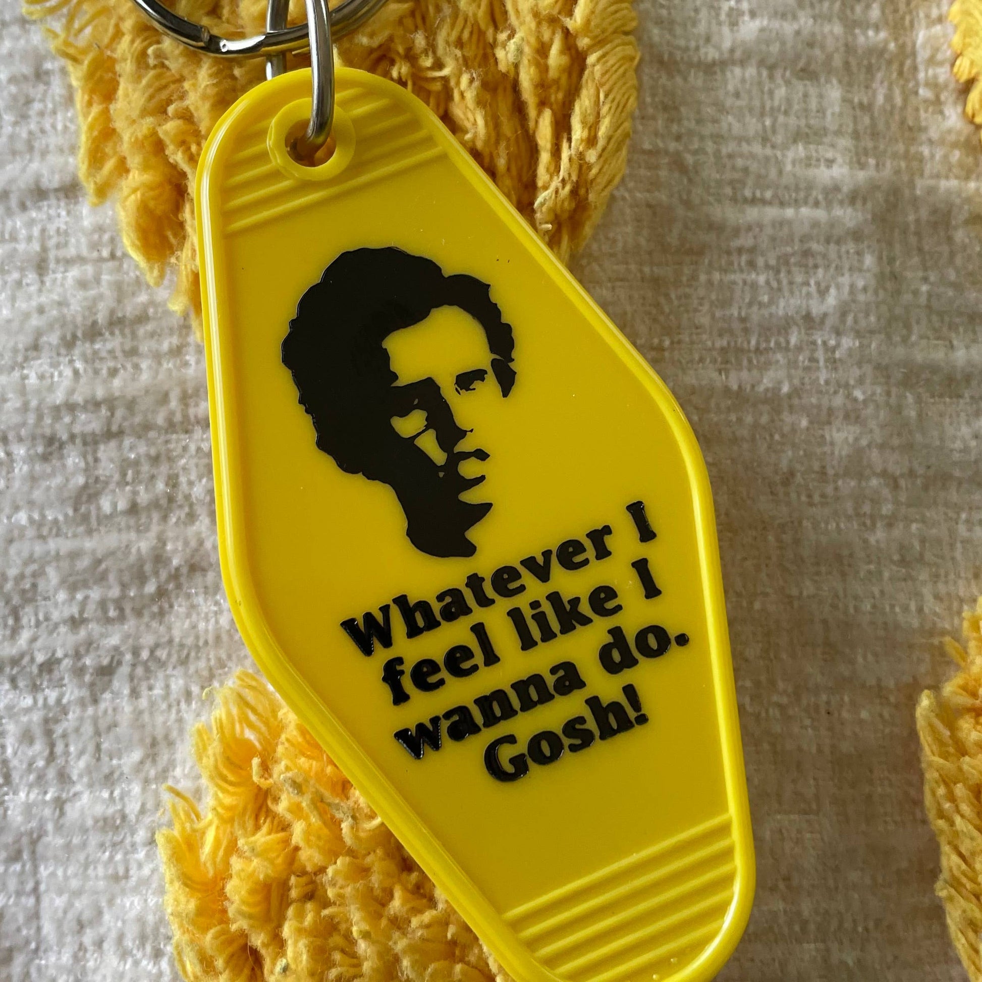Motel Key Fob Keychains