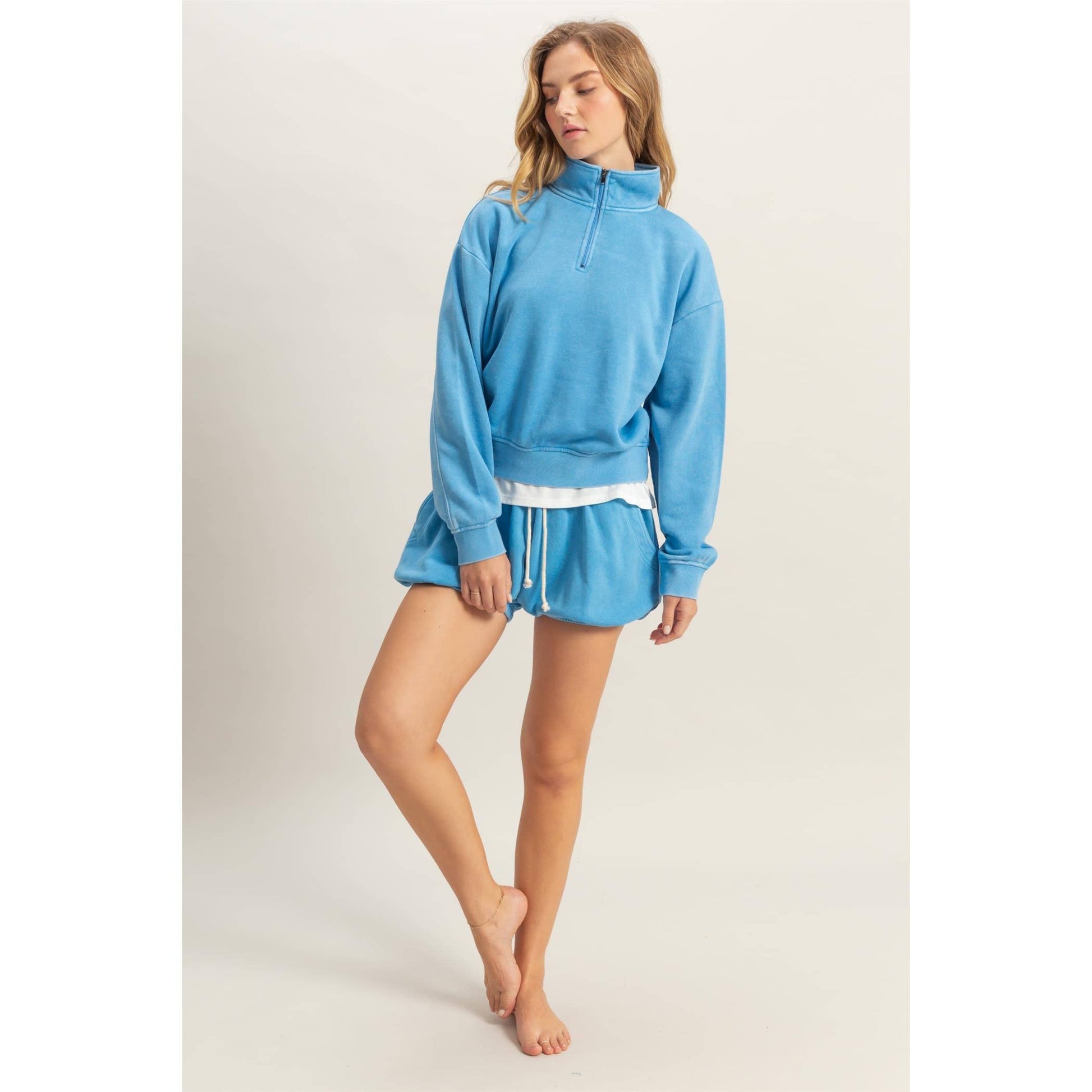 Barry Bubble Hem Shorts