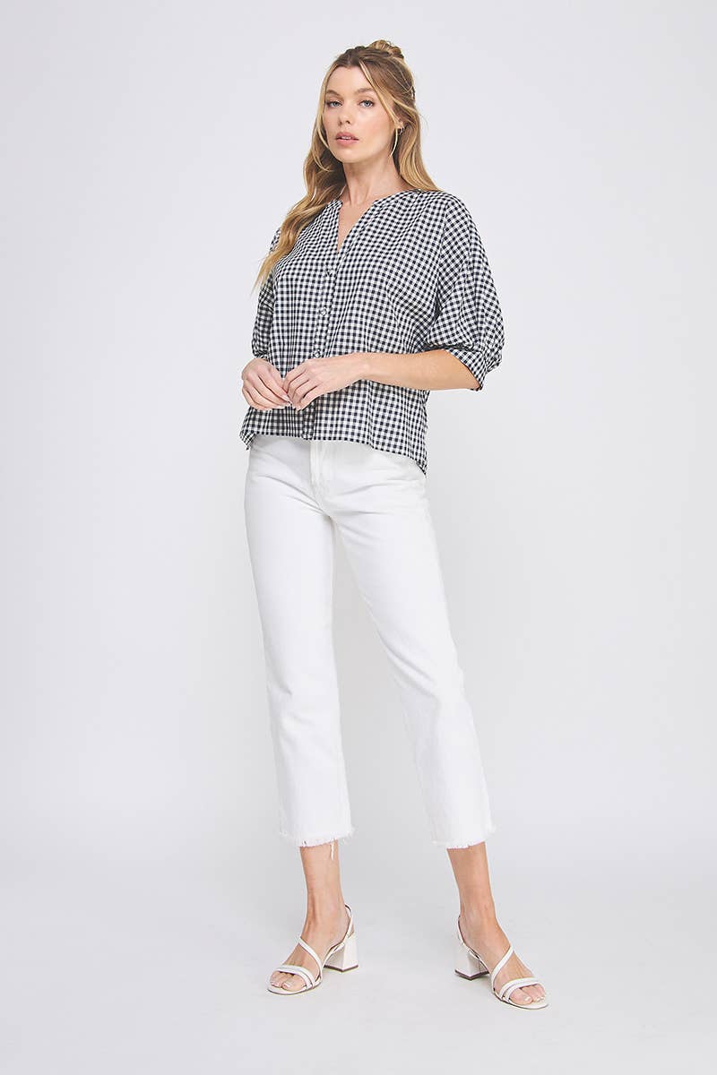 Mia Gingham Shirt