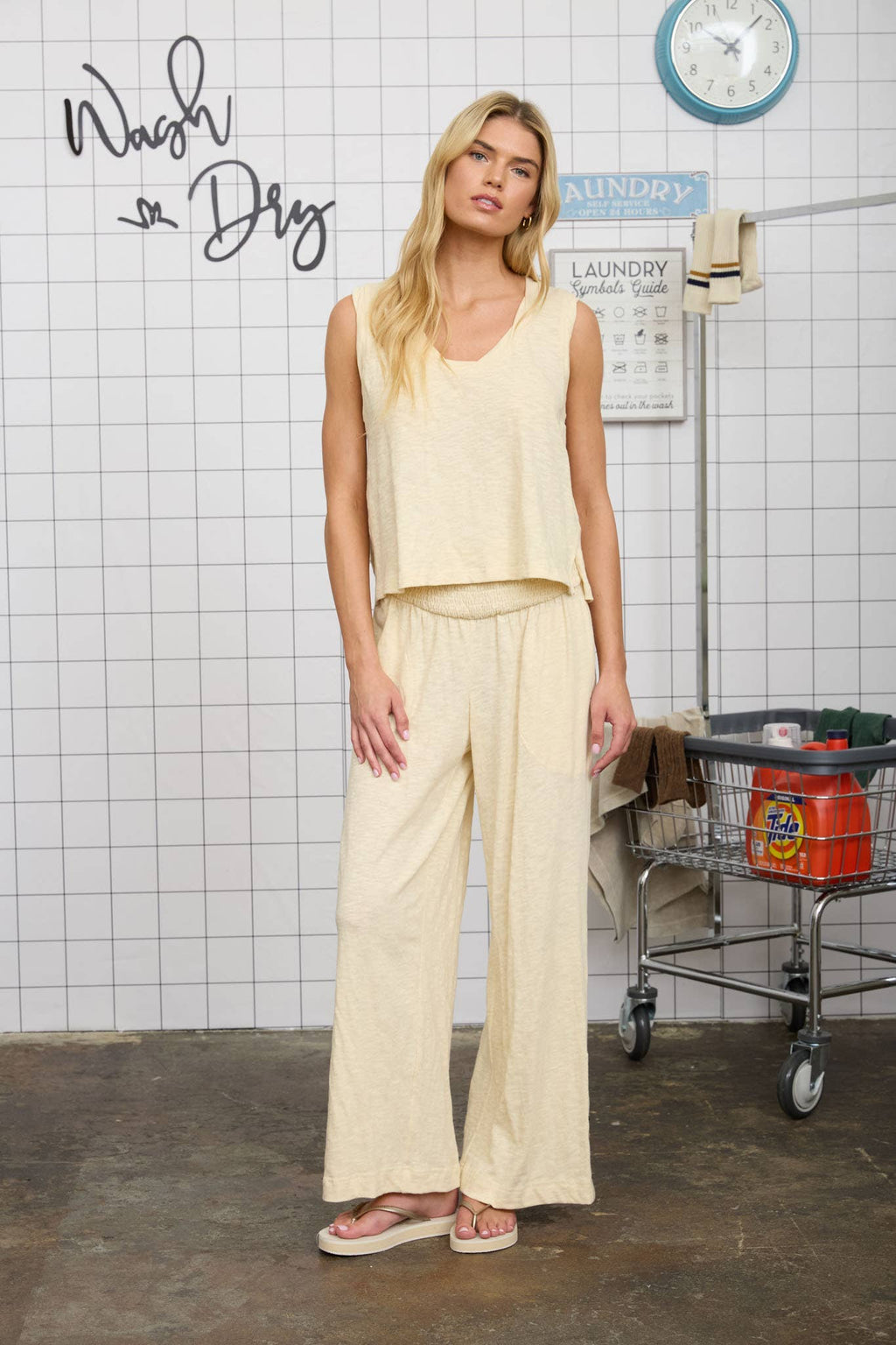 Off-Duty Knit Set