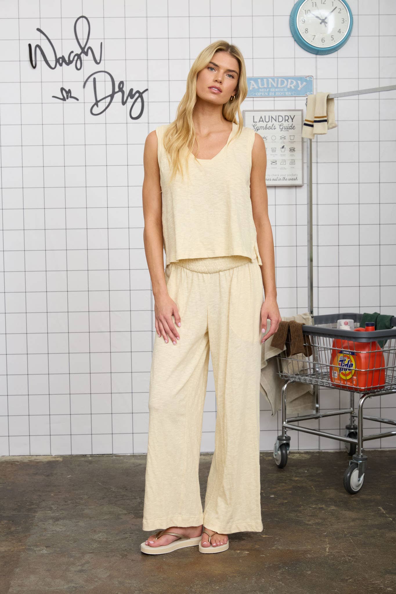 Off-Duty Knit Set