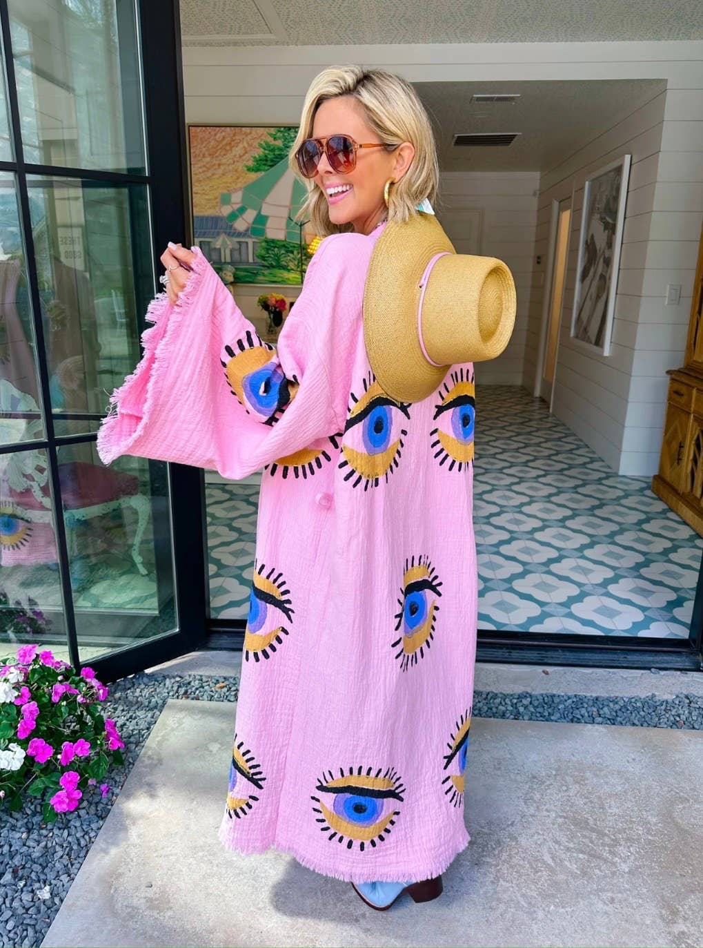 Gold Eye Kaftan Summer