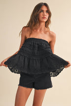 Tipper Strapless Top