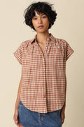 Lady Gingham Top