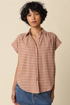 Lady Gingham Top